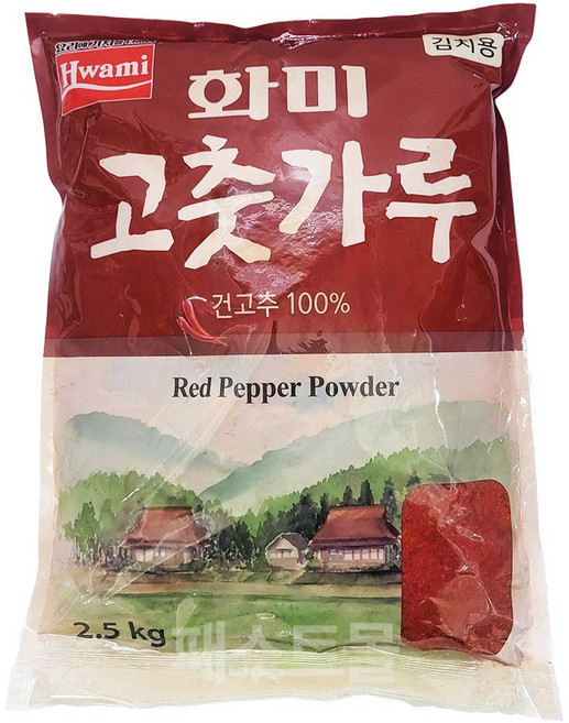 화미 고춧가루 김치용, 2.5kg, 1개