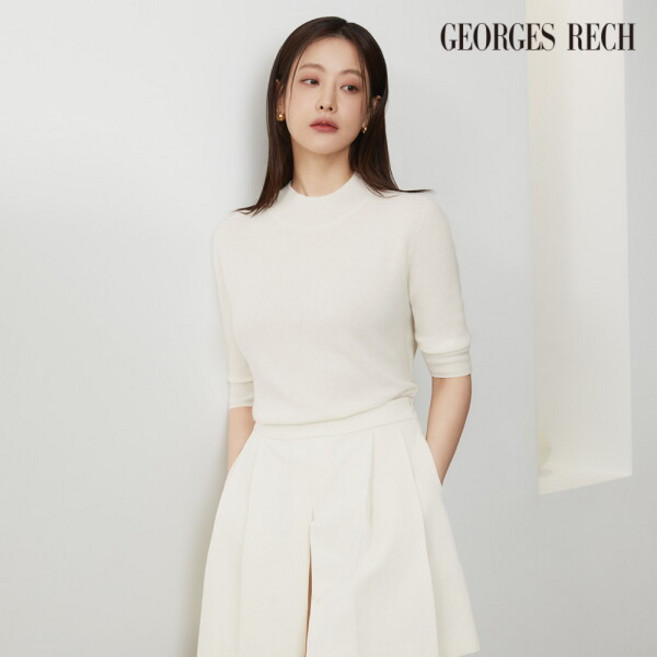 [조르쥬레쉬] ★한정특가★[최초가 79 000원] 캐시미어100 7부 니트 1종