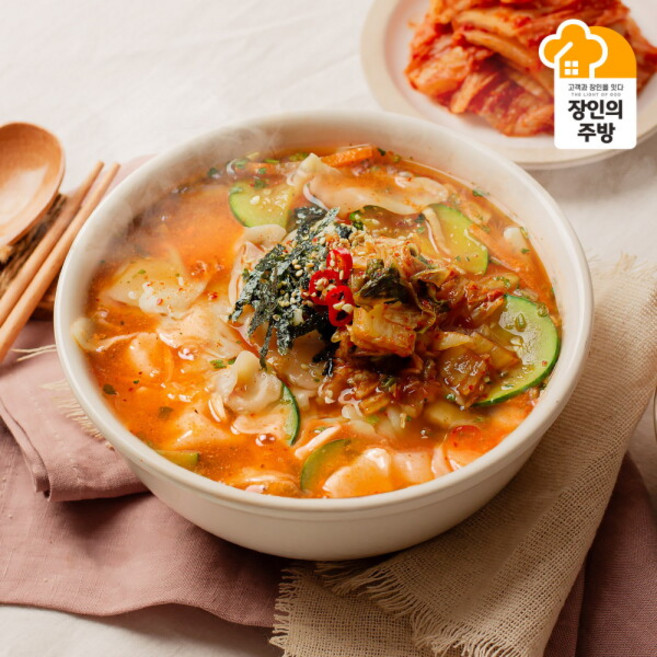 [장인의주방] [체험특가][손경신장인]김치생수제비500g(3인분)+소스, 1개, 500g