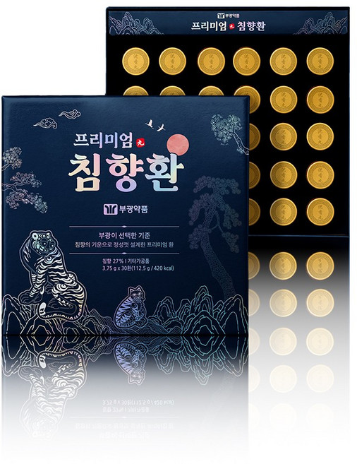 부광약품 프리미엄 침향환, 30개, 3.75g