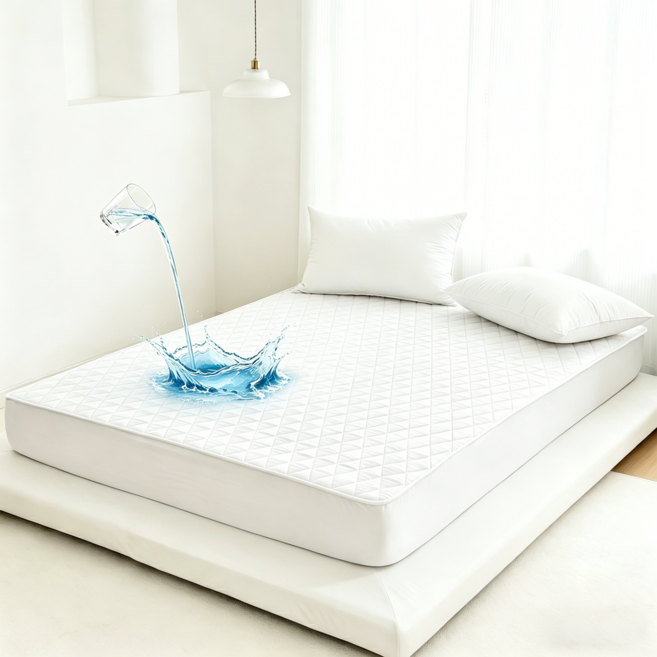 마이라이크 항균 방수 누빔 매트리스 커버 먼지없는 알러지케어 침대커버