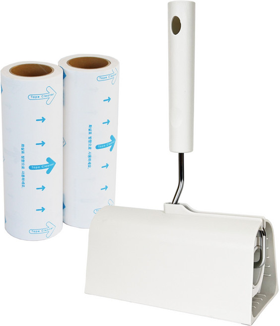 필굿리빙 돌돌이 테이프클리너 세트+리필 3개, 1세트