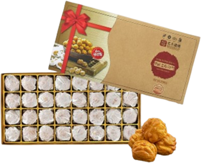 천안본점 우리밀 옛날 호두과자 32개 무방부제 무첨가 12시까지 당일발송 답례품 집들이선물, 10g