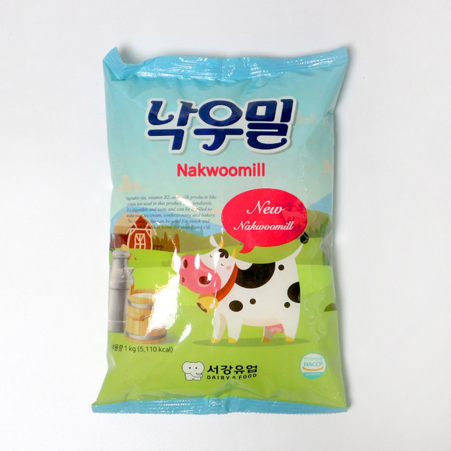 웰베이킹 서강 Nakwoomill (낙우밀) 1kg (탈지분유 대용) / 식물성크림분말, 1개