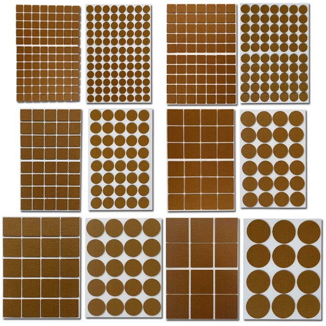 리폼플러스 부직포 긁힘방지패드 원형 사각 바닥보호패드 의자발패드 미끄럼방지, 부직포사각 30x30, 1개