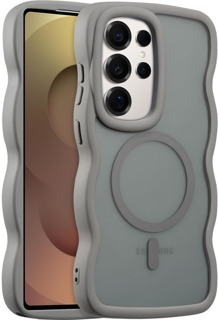 더조은셀러 맥세이프 버블 웨이브 쿠션 범퍼 케이스