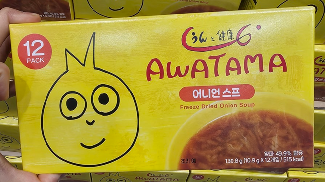 아와타마 동결건조 프렌치 어니언스프 12입 어니언수프 간편수프 AWATAMA, 130.8g, 1개