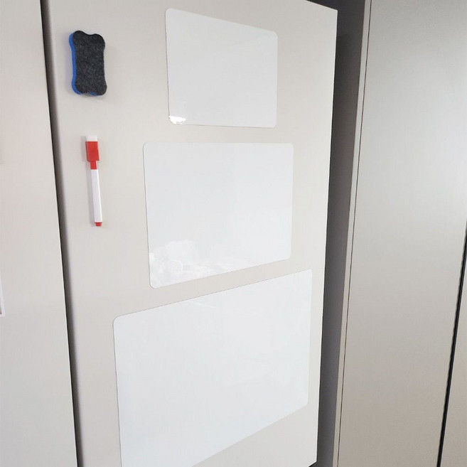 고무 자석 붙이는 화이트 보드 부착 벽에 칠판 A5 무타공 시트지 자석판 부착형 롤 냉장고 보드판 미니tae7+9aPa