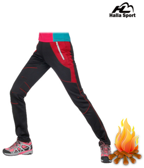 HALLA SPORT 여성 하이니 팬츠 (기모)