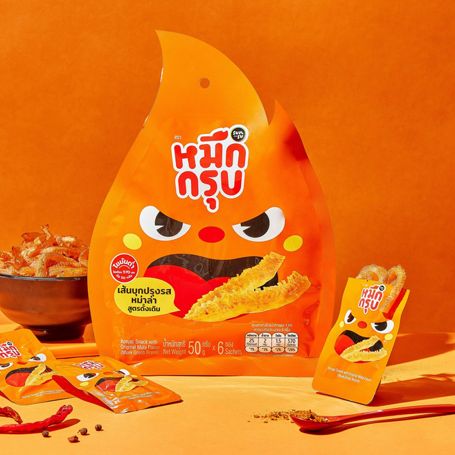 믁끄럽 마라 곤약 젤리 오리지널 마라맛 50g (8gx6개), 1개