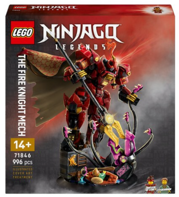 레고 닌자고 71846 파이어 나이트 로봇, 혼합색상, 1개