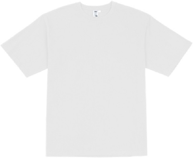 【CY】 6240 North Harbour 重磅寬版落肩T恤 短袖 全棉 親膚 素面上衣 T shirt 圓領, 經典白 31C,L