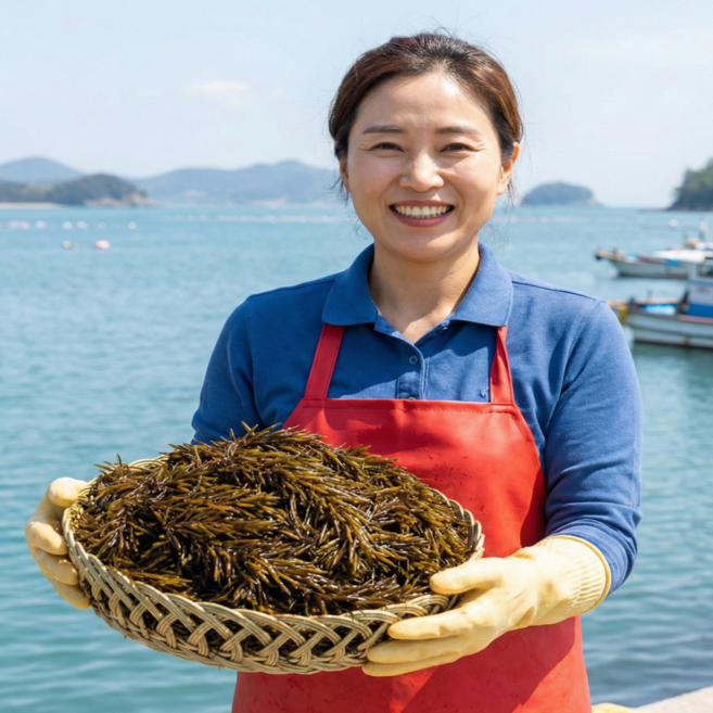 [A급] 당일조업 완도 생 톳, 1박스, 1kg