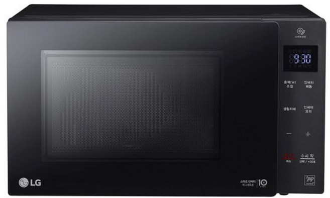 LG전자 전자레인지 터치식 22L 블랙, MW22CA