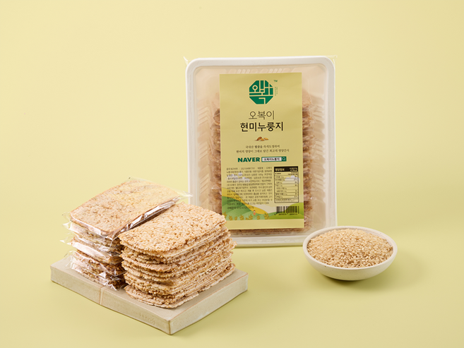 오복이 수제 누룽지 3kg [현미 모듬 귀리 보리 오곡 흑임자 렌틸콩 흑미], 50g, 1, 현미, 선물상자(3팩용)