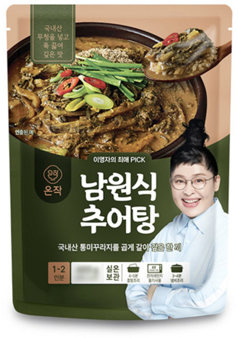 온작 이영자 남원식 추어탕, 400g, 8개