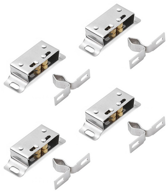 아이베란다 사각 스텐 로라빠찌링 도어캐치 철물부속, 4개