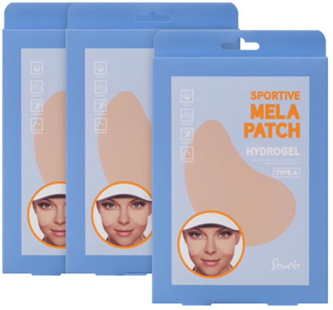 션리 스포티브 멜라패치 하이드로겔 A타입 4매입, 3개, 24g