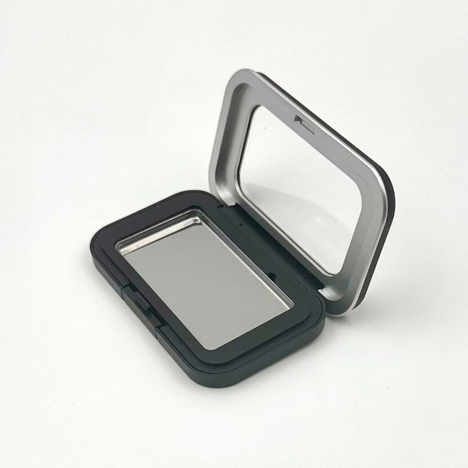 미니 아크릴창 마그넷 립밤 아이 섀도우 블러셔 공용기 공팔레트 틴케이스 1구, 상세페이지 참조, 1개