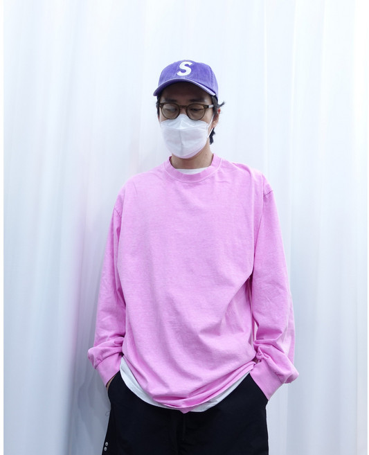 [3XL] 봄 빈티지 무지 레이어드 죽티 M19-62