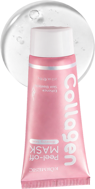 저분자 콜라겐 필오프 랩핑 물광 보습 주름 탄력 피부케어 바르는 크림 마스크팩, 1개, 1개입