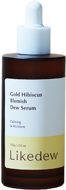라이크듀 골드 히비스커스 세럼 초저분자 콜라겐 금화규 금화규꽃 잡티 흔적 수분 주름 탄력 기미 식물성 비건 대용량 앰플 기능성, 1개, 100g