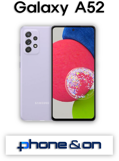 삼성전자 갤럭시 A52s 공기계 128GB, 어썸 바이올렛