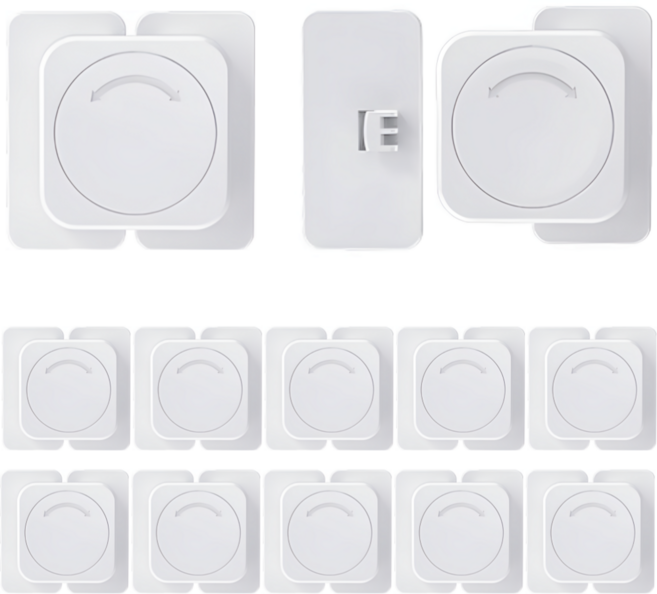 말랑베이비 깔끔한 프리미엄 아기 서랍 잠금 장치, 10개