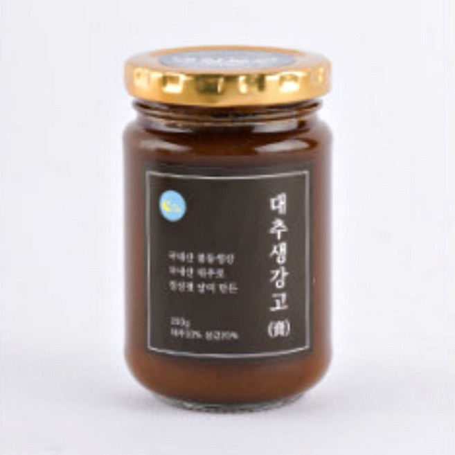 수제 대추생강고 생강대추고 대추생강차 생강대추차 한방청 건강청 수제청, 1개, 200ml