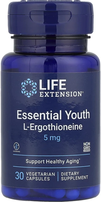 Life Extension 에센셜 유스 l-에르고티오네인 5mg 베지 캡슐 30정, LifeExtension에센셜유스l에르고티오네인5mg베, 1개 - 쿠팡