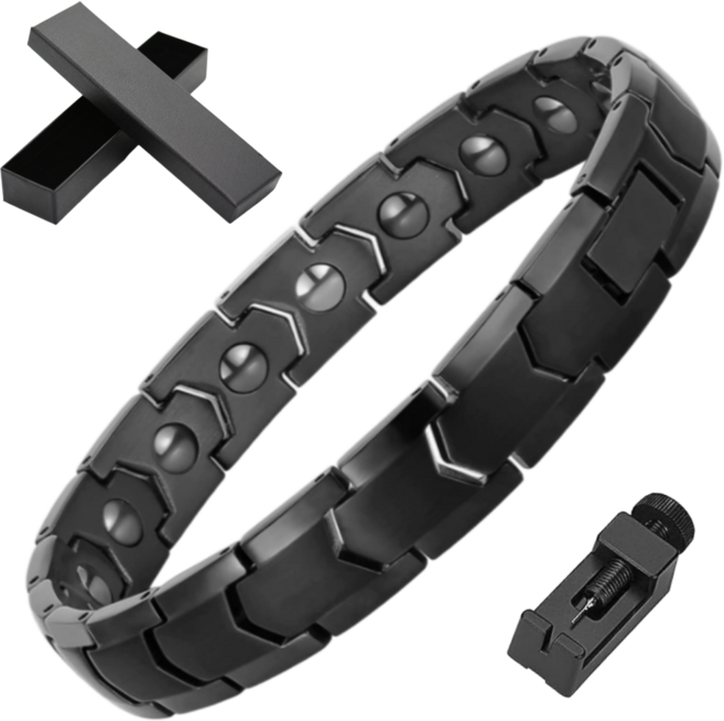 헤이싱크 정전기방지 자석팔찌 음이온 건강팔찌 부모님 커플