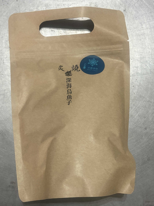 深海烏魚子 冷凍海鮮 即食料理 Q彈口感 無添加, 125g, 1個