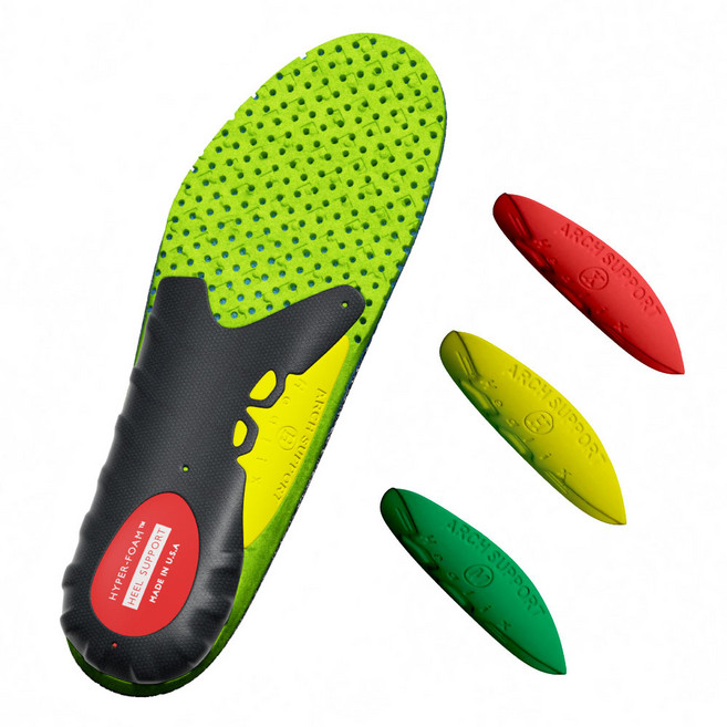 힐링솔 아치플러스 족저근막 기능성 메모리폼 쿠션 신발 특허 깔창