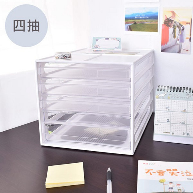 樹德 SHUTER 桌上型文件資料櫃 DD-1213, 黑