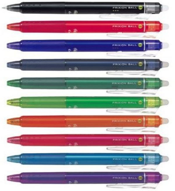 PILOT 可擦式原子筆 擦擦筆 魔擦筆 旋轉式中性筆 摩擦筆 魔擦 書寫流暢 輕鬆擦拭, 百樂魔擦筆frixion0.5mm,BB-藍黑色, 1個