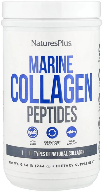 네이쳐스플러스 해양 콜라겐 펩타이드 244g(0.53lb), 1개 - 쿠팡