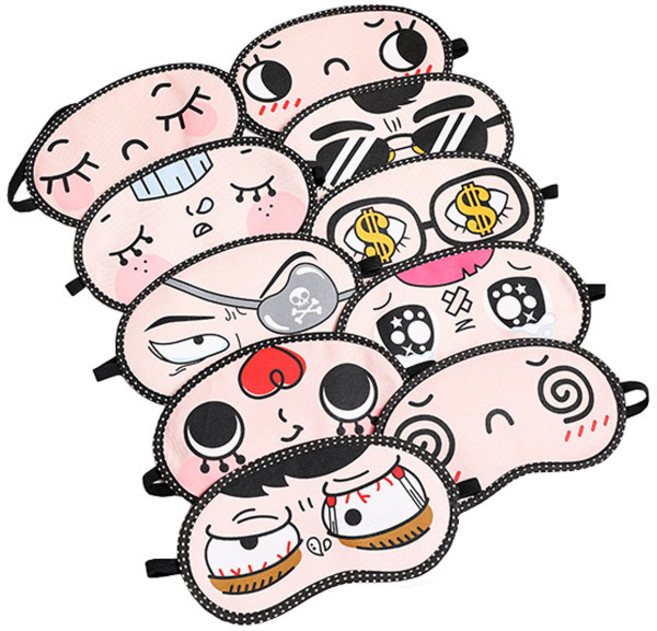 A타입 엽기안대-표정임의, 10개