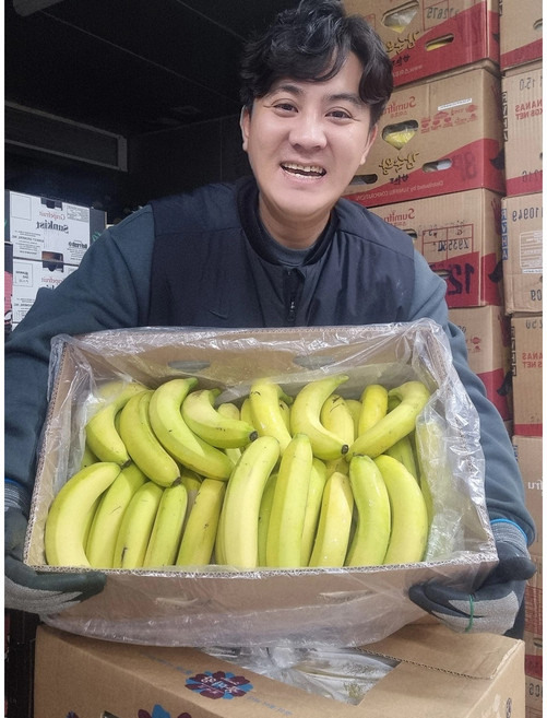 고당도 낱발 못난이 바나나, 크기/후숙 랜덤 (하자보상 X ), ( 3kg ), 1개