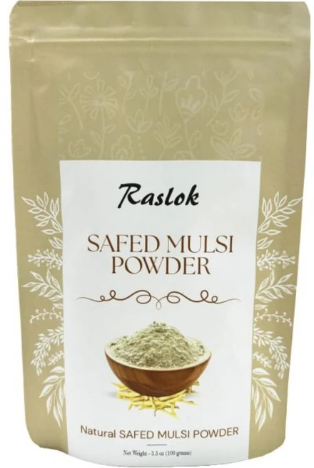 Pure Safed Musli Powder | White Musli | Svet Musli Powder | Chlorophytum Borivilianum (3.52 Oz), 3.52 Ounce (Pack of 1), 1개 - 쿠팡