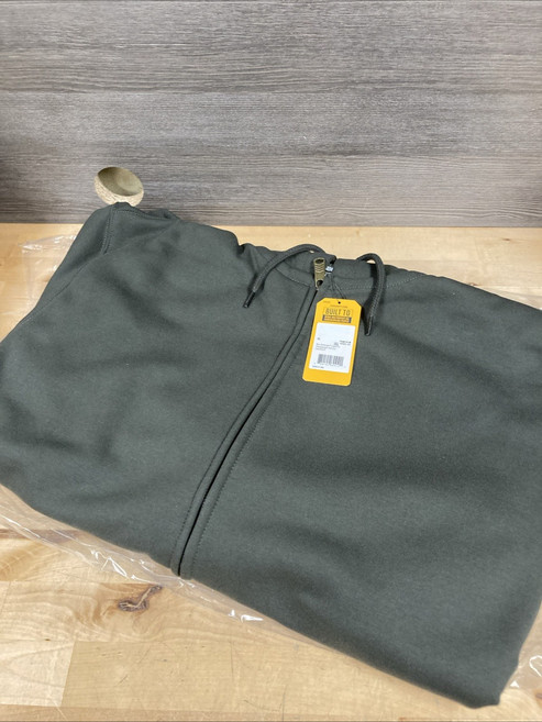 칼하트 남성 레인 디펜더 루즈핏 헤비웨이트 풀집업 스웨트셔츠 XL 5880090