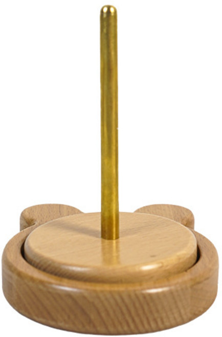 [릴레스타] 얀홀더 회전판 콘사 실패걸이 실꽂이 콘사 실와인더 얀스피너 뜨개용품, 1개, 곰돌이