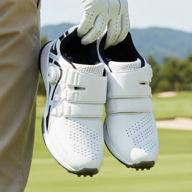 김영주 파크골프 하이브리드 라텍스깔창 원터치다이얼 커플 골프화 KYJ-7117-1