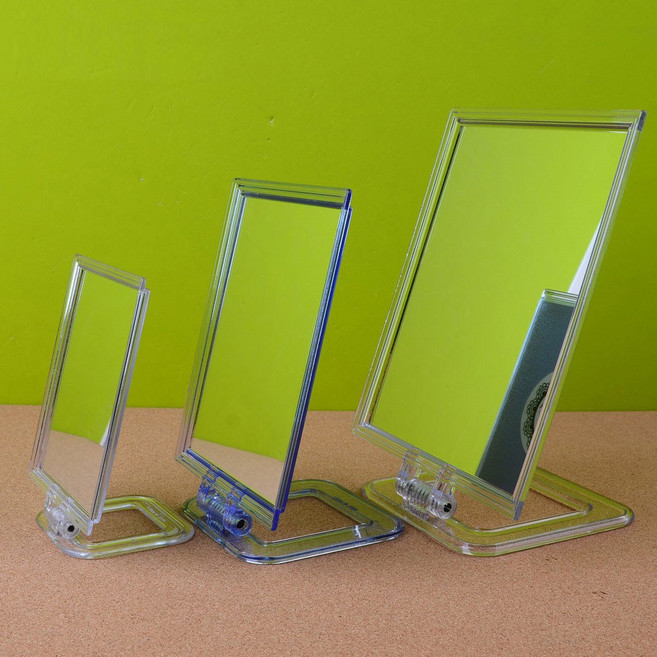 심플 디자인 접이식 사각 거울, 대