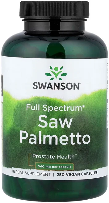 스완슨 쏘팔메토 540mg 250캡슐 Swanson, 스완슨 Full Spectrum® 쏘팔메토 540mg, 1개, 250정 - 쿠팡