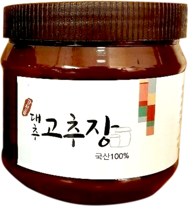 국내산 가마솥 대추 고추장 1kg 2kg, 대추고추장 1kg, 1개