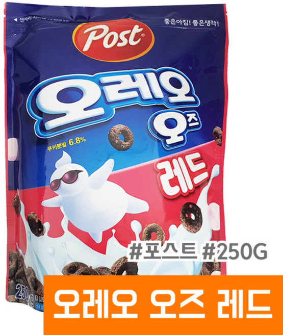 포스트 오레오 오즈 레드, 250g, 1개