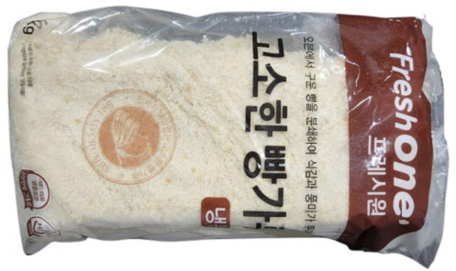 프레시원 고소한빵가루 2kg / 냉동 습식빵가루, 1개