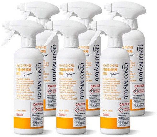 세스코 마이랩 기름때세정제 파워 500ml x6개 뿌리기만 해도 기름때 강력분해 - 세스코 마이랩 기름때세정제 파워 500ml x6개 뿌리기만 해도 기름때 강력분해, 세스코 마이랩 기름때세정제 파워 500ml x6개 뿌리
