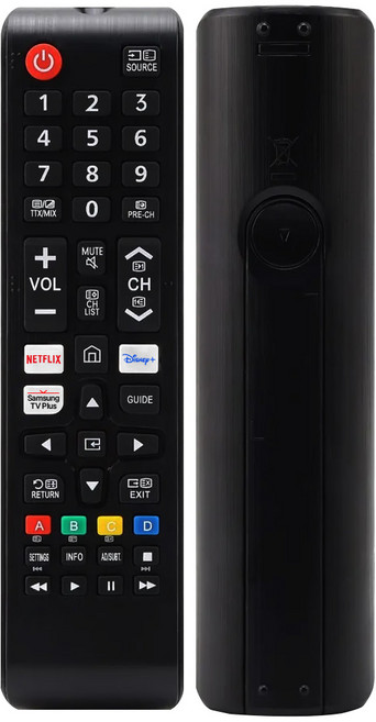 삼성 스마트 TV 전용 호환 티비 리모컨 블랙 OTT 넷플릭스 디즈니+, 삼성 스마트TV 전용 리모컨