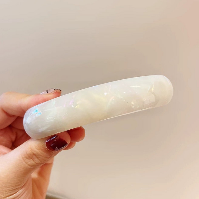 [프랑스 헤어핀] 반달형 자동핀 빅사이즈 2종 세트